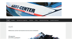 Desktop Screenshot of kartcenter-schlotheim.de