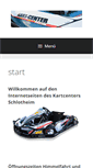 Mobile Screenshot of kartcenter-schlotheim.de
