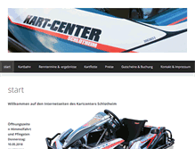 Tablet Screenshot of kartcenter-schlotheim.de